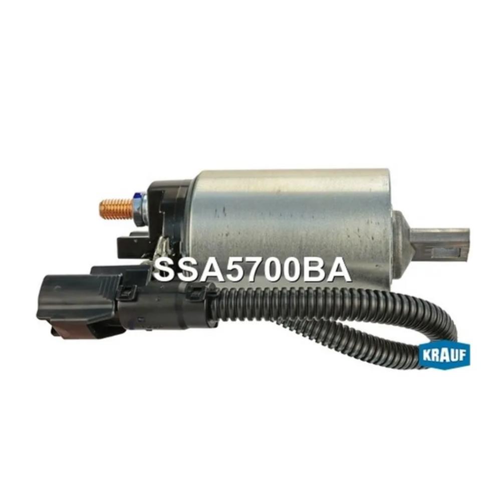 Реле стартера втягивающее (С проводом) Hyundai HD-65/72/78/County D4AL | D4DB E-1/2/3 | Krauf